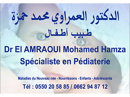 Dr. EL AMRAOUI MOHAMED HAMZA