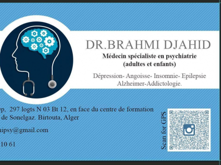 Dr BRAHMI Djahid Psychiatre 